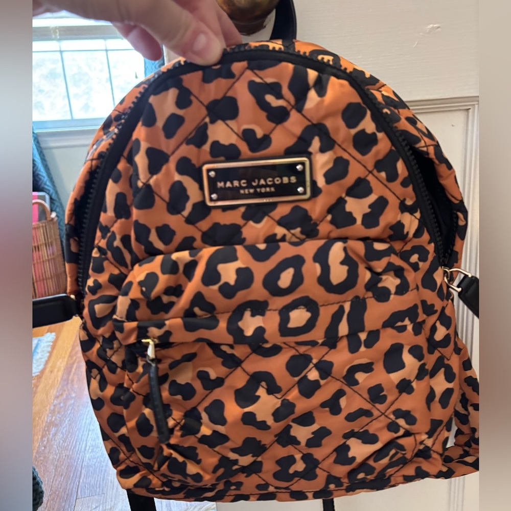 Marc Jacobs leopard Patterned Backpack